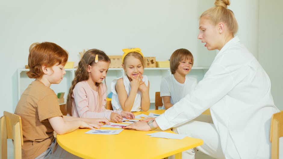 Bright preschool learning activities